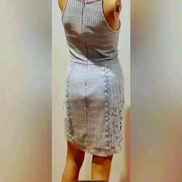 Gianna Bini Sky Blue Midi Bodycon Dress Size 2 - Picture 2 of 5